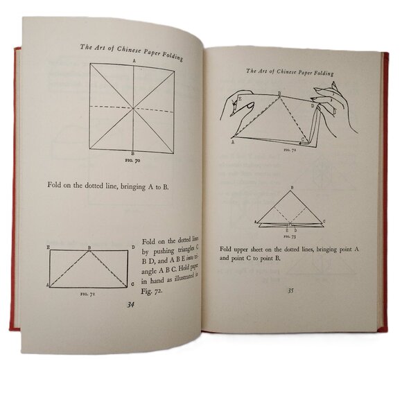 The Art Of Chinese Paper Folding for Young & Old 1948HC by Maying Soong - Picture 6 of 8